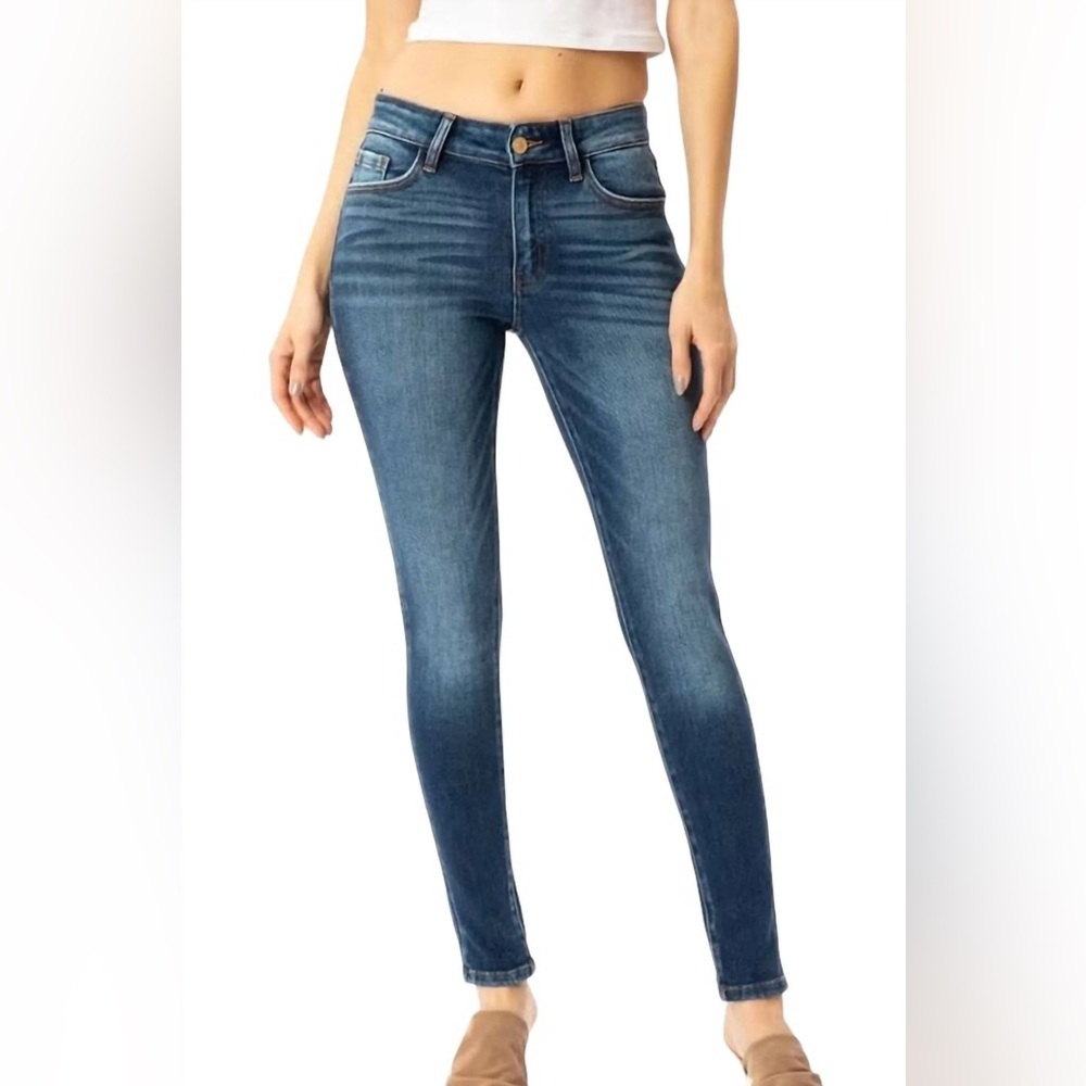 KanCan Women's Blue Jeans - Picture 1 of 10